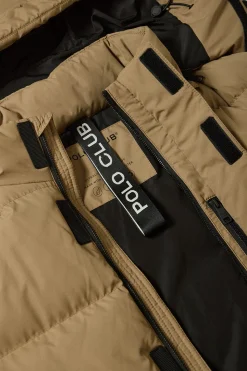 Polo Club Vestes*Veste Midtown à capuche amovible et détails Beige
