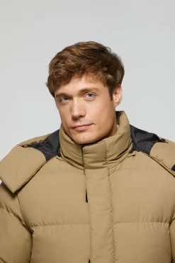 Polo Club Vestes*Veste Midtown à capuche amovible et détails Beige