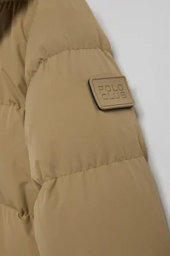 Polo Club Vestes*Veste Midtown à capuche amovible et détails Beige
