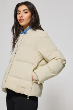 Polo Club Vestes*Veste bomber matelassée Dubai avec des détails Beige