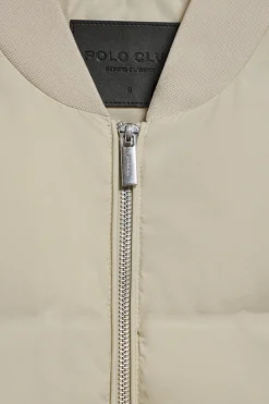 Polo Club Vestes*Veste bomber matelassée Dubai avec des détails Beige