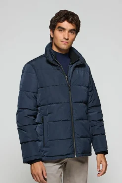 Polo Club Vestes*Veste Brooklyn matelassée en avec détail aux manches Bleu Marine