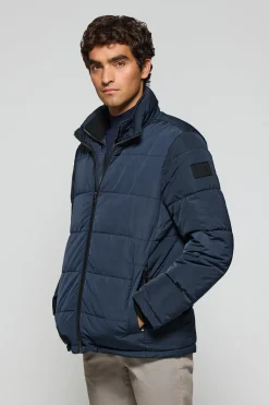 Polo Club Vestes*Veste Brooklyn matelassée en avec détail aux manches Bleu Marine