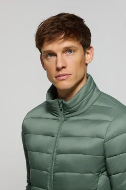 Polo Club Vestes*Veste Cabo ultralight verte avec logo Vert forêt foncé
