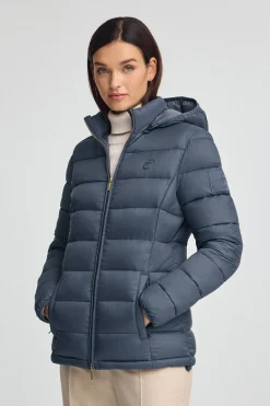 Polo Club Vestes*Veste Cara Ultralight bleu avec logo Denim