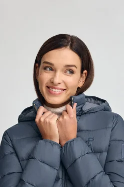 Polo Club Vestes*Veste Cara Ultralight bleu avec logo Denim