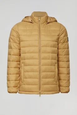 Polo Club Vestes*Veste Charles ultralight couleur avec capuche et logo Camel
