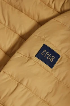 Polo Club Vestes*Veste Charles ultralight couleur avec capuche et logo Camel
