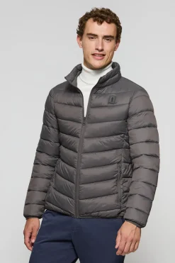 Polo Club Vestes*Veste Chase ultralight avec écusson Rigby Go Gris Foncé