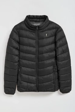 Polo Club Vestes*Veste Chase ultralight e avec broderie Rigby Go Noir