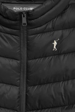 Polo Club Vestes*Veste Chase ultralight e avec broderie Rigby Go Noir
