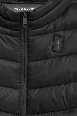 Polo Club Vestes*Veste Chase ultralight e avec écusson Rigby Go Noir