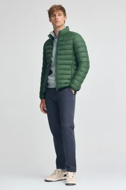 Polo Club Vestes*Veste Chuck Embroidery avec logo Rigby Go Vert Bouteille