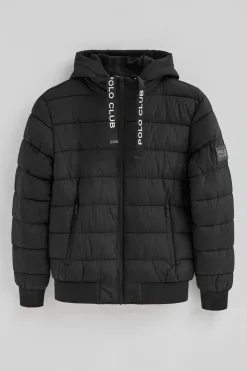 Polo Club Vestes*Veste Comet e avec logo Noir