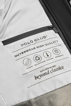 Polo Club Vestes*Veste Comet e avec logo Noir