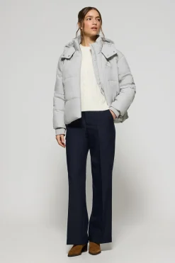 Polo Club Vestes*Veste courte Artic e avec capuche fixe et détails Gris