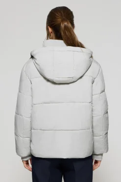 Polo Club Vestes*Veste courte Artic e avec capuche fixe et détails Gris