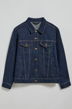 Polo Club Vestes*Veste en jeans Boston avec logo brodé Bleu Indigo