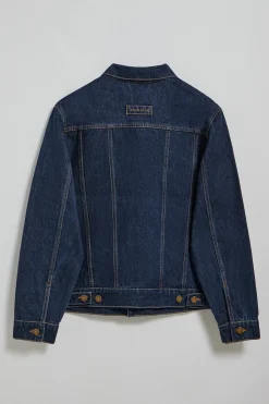 Polo Club Vestes*Veste en jeans Boston avec logo brodé Bleu Indigo