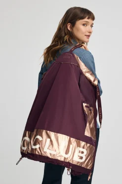 Polo Club Vestes*Veste Ingrid bordeaux avec logo Bourgogne