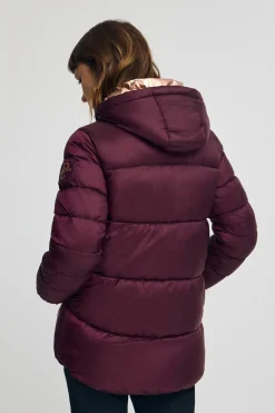 Polo Club Vestes*Veste Ingrid bordeaux avec logo Bourgogne