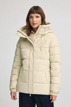 Polo Club Vestes*Veste Iris écrue avec logo Beige