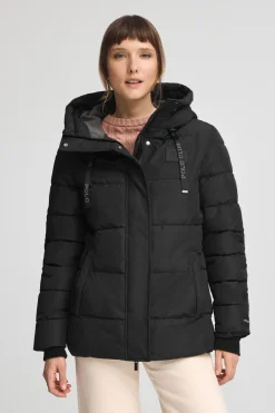 Polo Club Vestes*Veste Iris e avec logo Noir