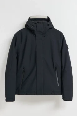 Polo Club Vestes*Veste Macket à capuche fixe et détails Bleu Marine