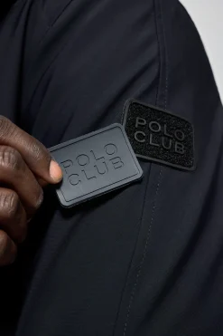 Polo Club Vestes*Veste Macket à capuche fixe et détails Bleu Marine