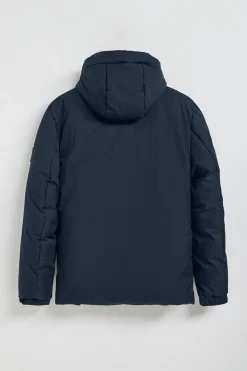 Polo Club Vestes*Veste matelassée bleu Gstaad avec capuche et détails Denim