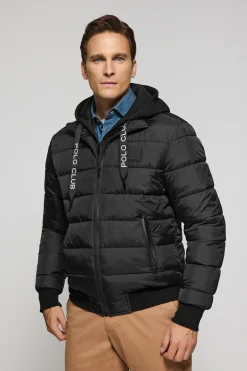 Polo Club Vestes*Veste matelassée e Canyon avec des détails Noir