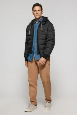 Polo Club Vestes*Veste matelassée e Canyon avec des détails Noir