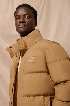 Polo Club Vestes*Veste matelassée Slope avec détails Camel
