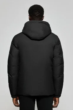 Polo Club Vestes*Veste e Gstaad avec capuche fixe et détails Noir
