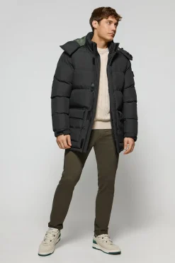 Polo Club Vestes*Veste e Midtown à capuche amovible et détails Noir