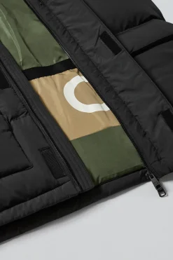 Polo Club Vestes*Veste e Midtown à capuche amovible et détails Noir