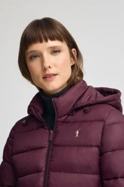 Polo Club Vestes*Veste Salima Embroidery bordeaux avec logo Rigby Go Bourgogne