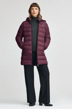 Polo Club Vestes*Veste Salima Embroidery bordeaux avec logo Rigby Go Bourgogne