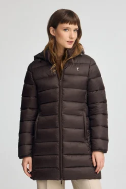 Polo Club Vestes*Veste Salima Embroidery avec logo Rigby Go Chocolat