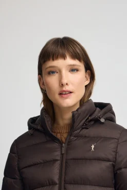 Polo Club Vestes*Veste Salima Embroidery avec logo Rigby Go Chocolat