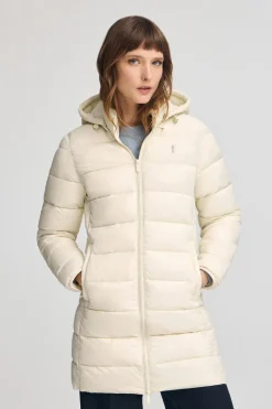 Polo Club Vestes*Veste Salima Embroidery écrue avec logo Rigby Go Beige