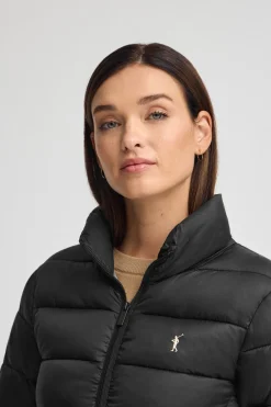 Polo Club Vestes*Veste Salma Embroidery e avec logo Rigby Go Noir