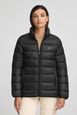 Polo Club Vestes*Veste Salma Embroidery e avec logo Rigby Go Noir