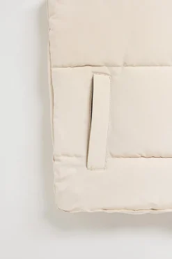 Polo Club Vestes*Veste sans manches matelassée à écusson caoutchouté Beige