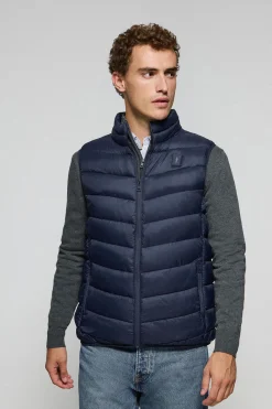 Polo Club Vestes*Veste sans manches Chase ultralight avec écusson Rigby Go Bleu Marine
