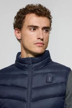 Polo Club Vestes*Veste sans manches Chase ultralight avec écusson Rigby Go Bleu Marine