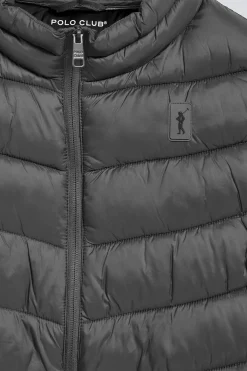 Polo Club Vestes*Veste sans manches Chase ultralight avec écusson Rigby Go Gris Foncé