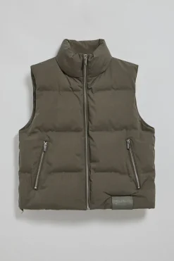 Polo Club Vestes*Veste sans manches matelassée e New York avec écusson Vert
