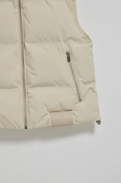 Polo Club Vestes*Veste sans manches matelassée New York avec écusson Beige