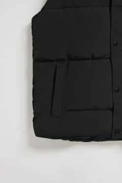 Polo Club Vestes*Veste sans manches e matelassée à écusson caoutchouté Noir
